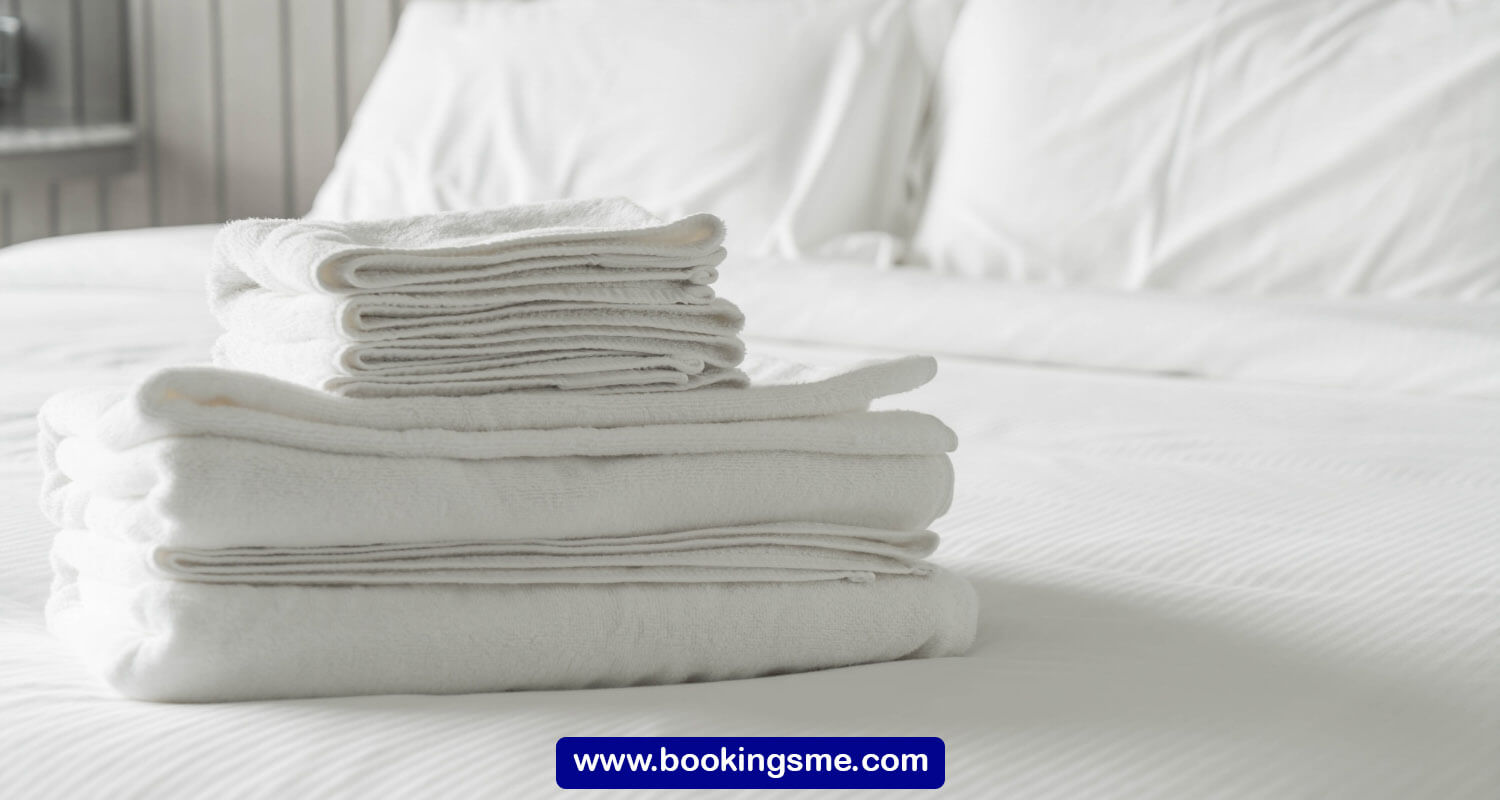 do hotels wash comforters