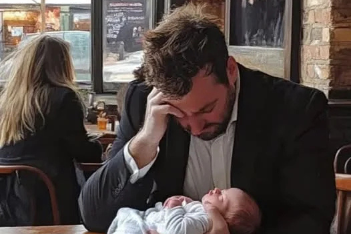 Rude Girl Mocks Single Dad And Crying Baby In Café — Karma Strikes Back ...